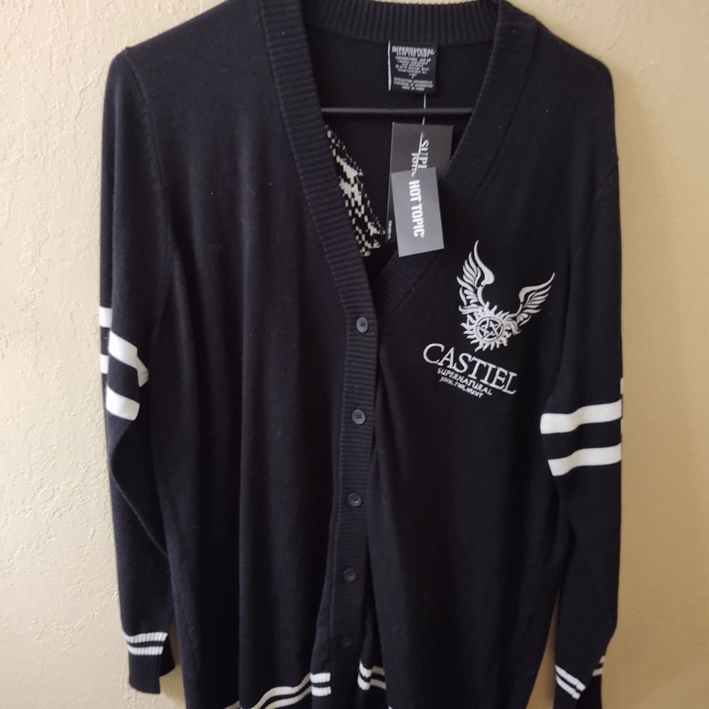 NWT Supernatural Castiel Cardigan